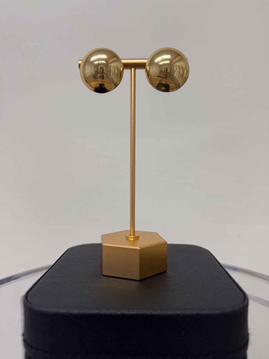 Raye  Circle Stud Earrings