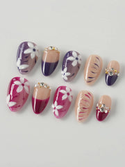 Purple Iris Intrigue