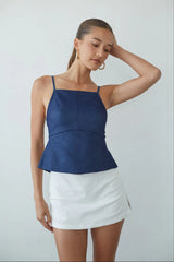 Sharen Open Back Tank Top