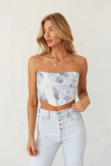 Sevina Strapless Corset Top