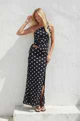 Briar Polka Dot Maxi Skirt