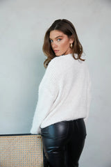 Odette Plush Knit Sweater