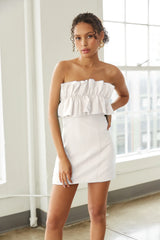 Cassandra Ruffle Bodycon Mini Dress