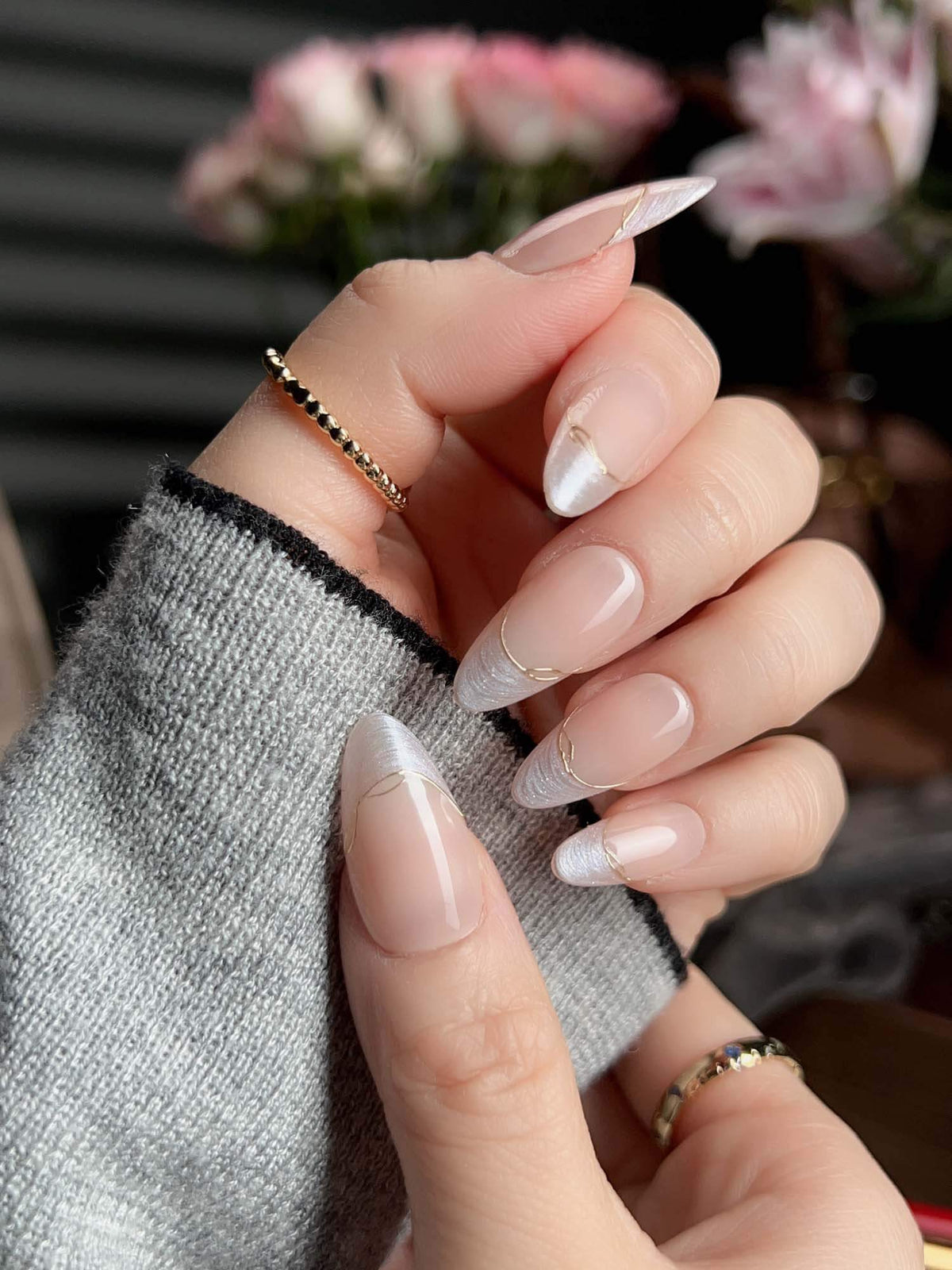 Nude French Tip Nails - Your Glow
