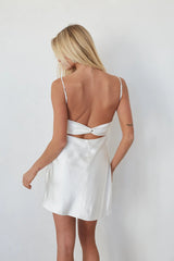 Ria Twist Back Mini Dress
