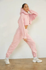 90s Baggy Sweatpants In Pink